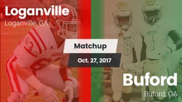 Matchup: Loganville High vs. Buford  2017