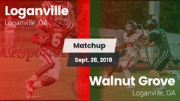 Matchup: Loganville High vs. Walnut Grove  2018