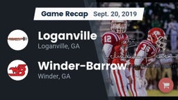 Recap: Loganville  vs. Winder-Barrow  2019