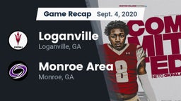 Recap: Loganville  vs. Monroe Area  2020