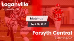 Matchup: Loganville High vs. Forsyth Central  2020