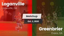 Matchup: Loganville High vs. Greenbrier  2020