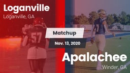 Matchup: Loganville High vs. Apalachee  2020