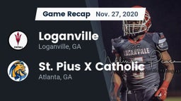 Recap: Loganville  vs. St. Pius X Catholic  2020