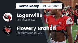 Recap: Loganville  vs. Flowery Branch  2022
