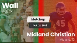 Matchup: Wall vs. Midland Christian  2016