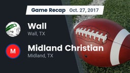 Recap: Wall  vs. Midland Christian  2017
