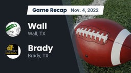 Recap: Wall  vs. Brady  2022