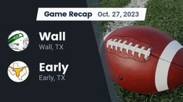 Recap: Wall  vs. Early  2023