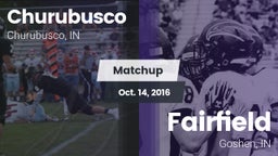 Matchup: Churubusco vs. Fairfield  2016