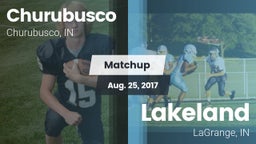 Matchup: Churubusco vs. Lakeland  2017