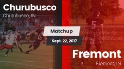 Matchup: Churubusco vs. Fremont  2017