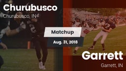 Matchup: Churubusco vs. Garrett  2018