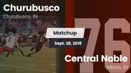 Matchup: Churubusco vs. Central Noble  2018