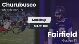 Matchup: Churubusco vs. Fairfield  2018