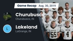 Recap: Churubusco  vs. Lakeland  2019