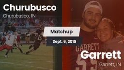 Matchup: Churubusco vs. Garrett  2019