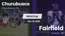 Matchup: Churubusco vs. Fairfield  2019