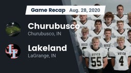 Recap: Churubusco  vs. Lakeland  2020