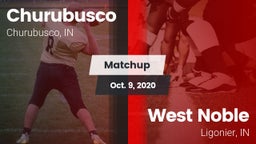 Matchup: Churubusco vs. West Noble  2020