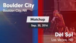Matchup: Boulder City vs. Del Sol  2016