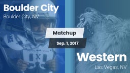 Matchup: Boulder City vs. Western  2017