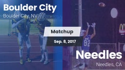 Matchup: Boulder City vs. Needles  2017