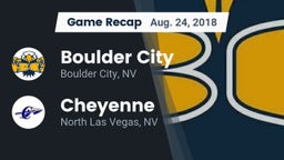 Recap: Boulder City  vs. Cheyenne  2018