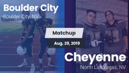 Matchup: Boulder City vs. Cheyenne  2019