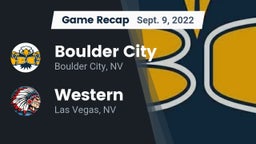 Recap: Boulder City  vs. Western  2022