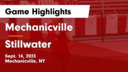 Mechanicville  vs Stillwater  Game Highlights - Sept. 14, 2023