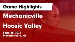 Mechanicville  vs Hoosic Valley  Game Highlights - Sept. 28, 2023