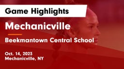 Mechanicville  vs Beekmantown Central School Game Highlights - Oct. 14, 2023
