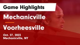 Mechanicville  vs Voorheesville  Game Highlights - Oct. 27, 2023