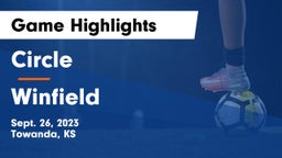 Circle  vs Winfield  Game Highlights - Sept. 26, 2023
