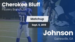Matchup: Cherokee Bluff High  vs. Johnson  2019