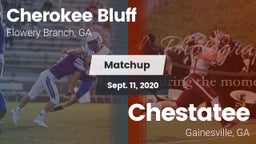 Matchup: Cherokee Bluff High  vs. Chestatee  2020