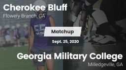 Matchup: Cherokee Bluff High  vs. Georgia Military College  2020