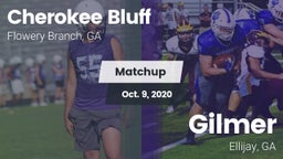 Matchup: Cherokee Bluff High  vs. Gilmer  2020