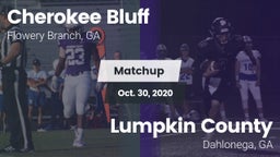 Matchup: Cherokee Bluff High  vs. Lumpkin County  2020