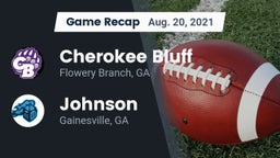 Recap: Cherokee Bluff   vs. Johnson  2021