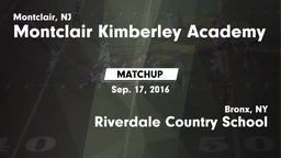 Matchup: Montclair-Kimberley vs. Riverdale Country School 2016
