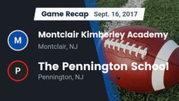 Recap: Montclair Kimberley Academy vs. The Pennington School 2017