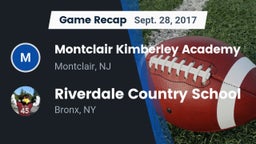 Recap: Montclair Kimberley Academy vs. Riverdale Country School 2017