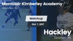 Matchup: Montclair-Kimberley vs. Hackley  2017