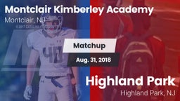 Matchup: Montclair-Kimberley vs. Highland Park  2018