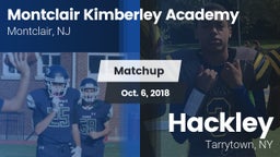 Matchup: Montclair-Kimberley vs. Hackley  2018