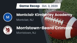 Recap: Montclair Kimberley Academy vs. Morristown-Beard Crimson 2020