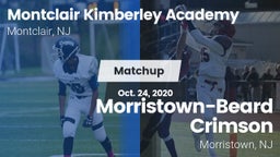Matchup: Montclair-Kimberley vs. Morristown-Beard Crimson 2020