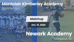 Matchup: Montclair-Kimberley vs. Newark Academy 2020